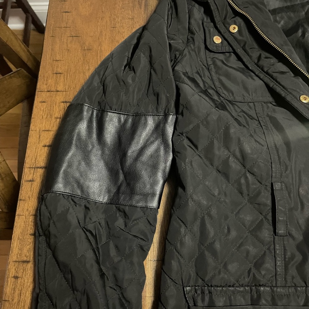 Black Calvin Klein Jacket with Gold hardware